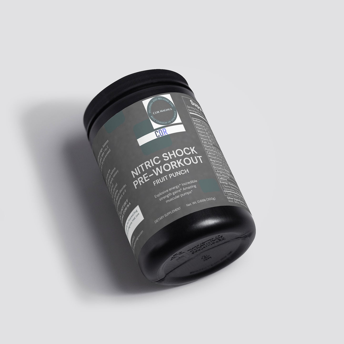 Nitric Shock Pre-Workout Powder (Fruit Punch)