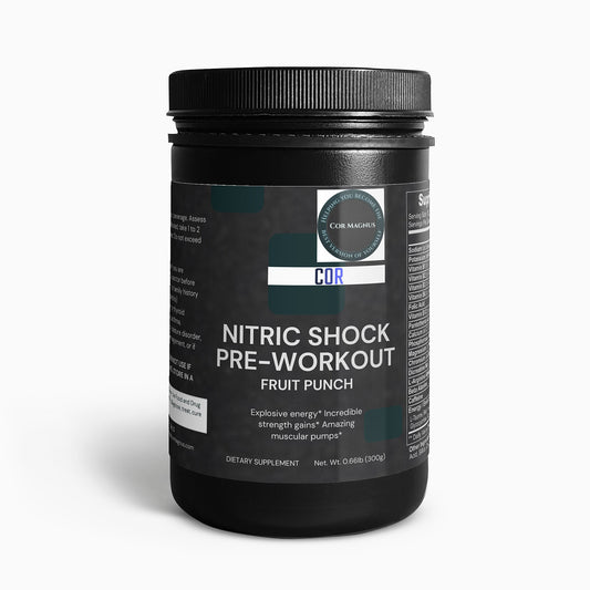 Nitric Shock Pre-Workout Powder (Fruit Punch)