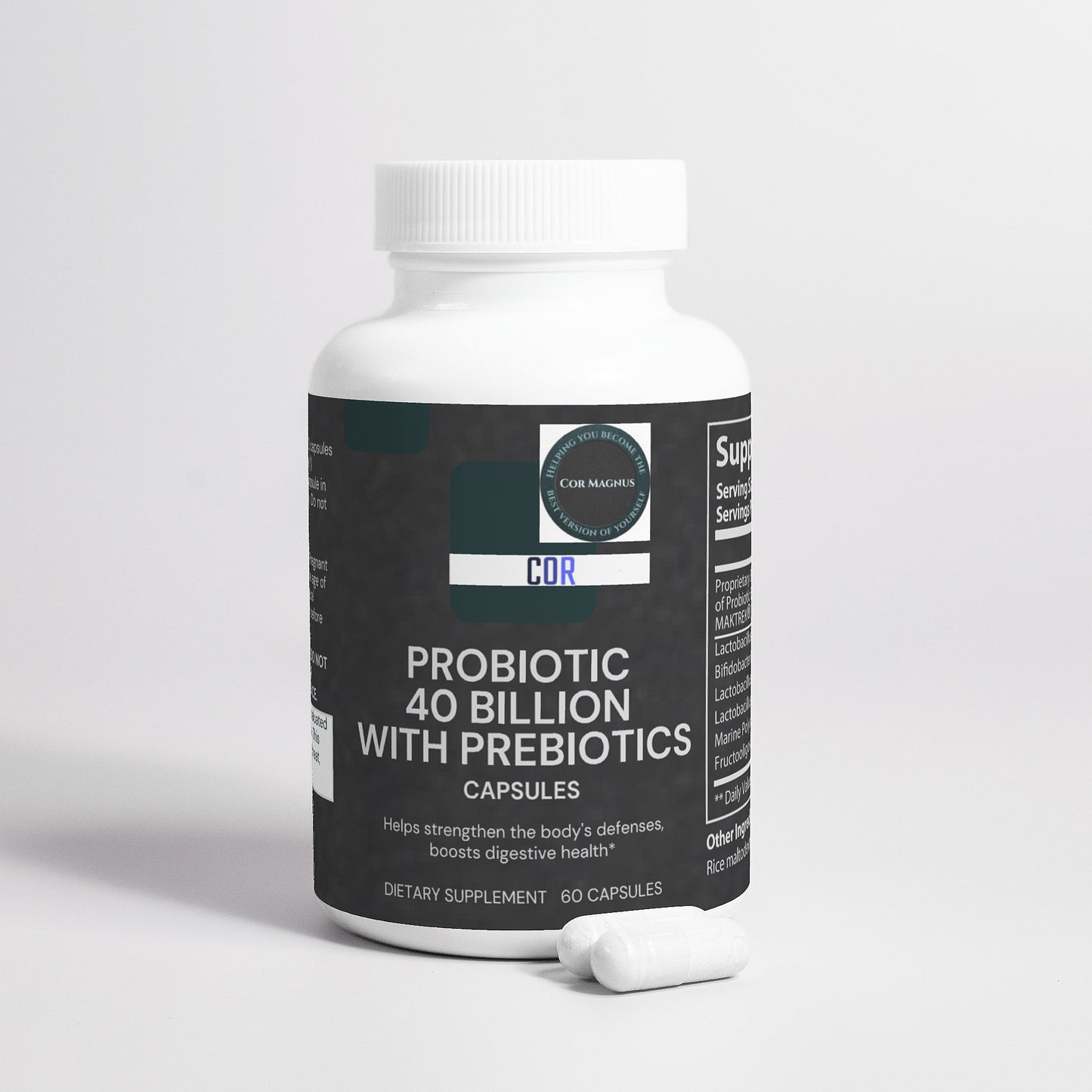 Probiotic 40 Billion with Prebiotics