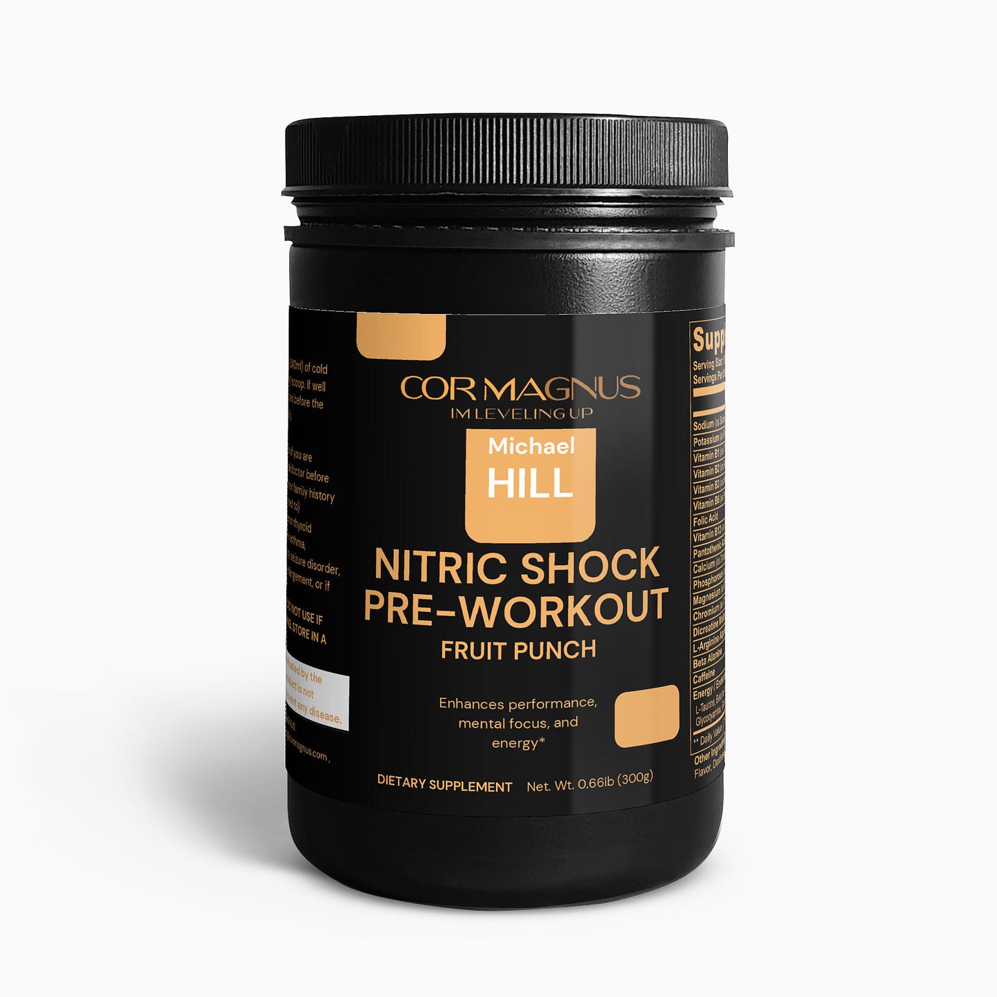 Nitric Shock Pre-Workout Powder (Fruit Punch)