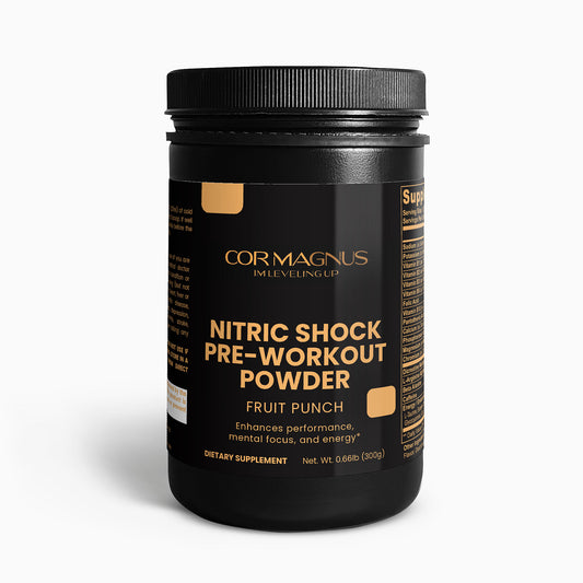 Nitric Shock Pre-Workout Powder (Fruit Punch)